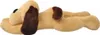 vidaXL Hund Kuscheltier Plüsch Braun 120 cm Produktbild-Vorschau 2