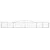 vidaXL Gabionen mit Hochbogen 6 Stk. 400x50x40/60cm Produktbild-Vorschau 5