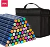 Finenolo-Kunstmarker, doppelseitig, 60 Farben – Deli Produktbild-Vorschau 1