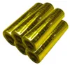 5 Glitzer Luftschlangen gold metallic Produktbild-Vorschau 1