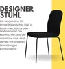 Albatros Esszimmerstühle 4er Set ENNA, schwarz - stapelbar, Produktbild-Vorschau 4