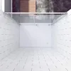 Schiebetür Dusche 150x185cm Duschwand Nischentür Produktbild-Vorschau 2