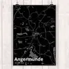 Mr. & Mrs. Panda Bild Angermünde DIN A2 - Geschenk, Produktbild-Vorschau 2