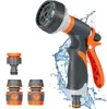 Gartenbrause, Garten Handbrause, 8 Bewässerungsmuster, Produktbild-Vorschau 1