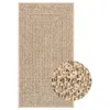 vidaXL Teppich ZIZUR 60x110 cm Jute-Optik Indoor und Produktbild-Vorschau 8