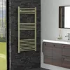 Asciugamani radiante LuxeBath Sahara, 600x1200 mm, beige, Anteprima dell’immagine prodotto 10