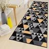 Tapiso Läufer MAYA Modern Grau Gelb Wohnzimmer  80 x 260 Produktbild-Vorschau 1