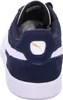 The back view of a blue and white Puma sneaker. Produktbild-Vorschau