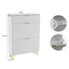 INONEFT, zapatero estrecho con 2 puertas abatibles y un Vista previa de la imagen del producto 2