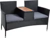 Polyrattan Gartenbank Rattan Bank Sitzbank 2-Sitzer Produktbild-Vorschau 1