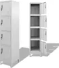 vidaXL Schließfachschrank mit 4 Fächern 38x45x180 cm Produktbild-Vorschau 9