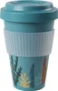 AWAVE® Kaffeebecher To Go 400 ml rPET | Türkis Produktbild-Vorschau 1