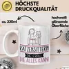 Katzensitterin Geschenk Tasse Becher Die Frau Die Allen Produktbild-Vorschau 3