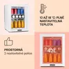 Klarstein Brooklyn 42, mini lednice, , skleněné dveře, LED, Náhled obrázku produktu 4