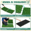 LZQ Rasen Klickfliesen 30x30 cm (2m²) - 22 Stück Produktbild-Vorschau 5