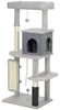 PawHut Kraboom 132 cm, kattenboom met kattenhol, geschikt Productafbeelding-voorbeeld 1