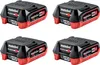 Metabo Akku Set 4x LiHD Akkupack 12 V  4,0 Ah / 4000 mAh Produktbild-Vorschau 1