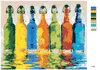 Zuty - Malen nach Zahlen - BUNTE FLASCHEN, 40x50 cm, ohne Produktbild-Vorschau 3