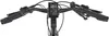 Close-up view of an e-bike's handlebars and digital display. Produktbild-Vorschau