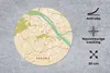 MuchoWow® Mauspad Mousepad Stadtplan - Mainz - Vintage - Produktbild-Vorschau 2