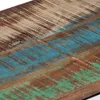 vidaXL Konsolentisch Silbern Edelstahl und Altholz Massiv Produktbild-Vorschau 5