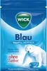 WICK Blau Menthol zuckerfreie Halsbonbons mit reinem Produktbild-Vorschau 3