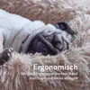 Haustierbett Fluffy Ø100cm ( Anthrazit ) "XXL" - Produktbild-Vorschau 5