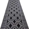 Läufer NOLY GRAU 100x300 cm Kurzflor Designer Teppichläufer Produktbild-Vorschau 1