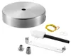 Home Sweet Home Deckenrosette Metall gebürsteter Stahl 1 Produktbild-Vorschau 6