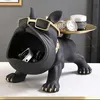 Dekoschale Bulldogge Skulptur Deko Französische Bulldogge Produktbild-Vorschau 4