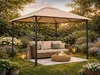 Toit de rechange pour pavillon de jardin 3x3m sable Toit de Voir les images du produit 5