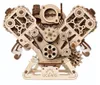 Puzzle 3D, Motore V8, Ugears, legno, 776 pezzi Anteprima dell’immagine prodotto 16
