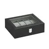 SONGMICS Uhrenbox Uhrenkasten, mit 10 Fächern, mit Produktbild-Vorschau 7