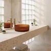 Lavabo Da Appoggio Rea Suri  Brown Anteprima dell’immagine prodotto 7