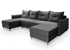 Masseno Ecksofa VERNI mit Schlaffunktion U-Form, Sofa mit Produktbild-Vorschau 2