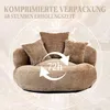 Sweiko Lazy Sofa: Duurzame, comfortabele loungestoel met Productafbeelding-voorbeeld 7