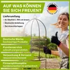 TTL GARDEN Rankhilfe Obelisk L 165x40cm braun 4er Set – Produktbild-Vorschau 3