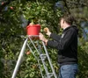 Niwaki aluminium tuinladder met 3 spijlen, in hoogte Productafbeelding-voorbeeld 7