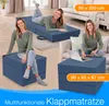 ELONEO Klappmatratze, Gästematratze, 3-teilige Produktbild-Vorschau 3
