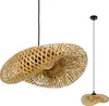 BRUGIA S malá závěsná stropní lampa boho styl E27 bambusová Náhled obrázku produktu 10