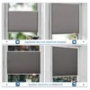 Allesin Plissee ohne Bohren Klemmfix, Anthrazit 45x160cm Produktbild-Vorschau 4