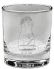 Mr. & Mrs. Panda Whiskyglas Pinguin Blumen - Transparent - Produktbild-Vorschau 1