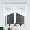 DANIELA - Fertiggardine aus Jacquard mit Schnitt unten - Produktbild-Vorschau 1