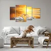 Bild auf Leinwand - Leinwandbild - Schwan Wasser Paar - Produktbild-Vorschau 6