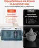 SucceBuy Automatische Eismaschine 1,5 L mit integriertem Produktbild-Vorschau 3