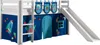 Vipack Spielbett Pino inkl. Rutsche, Liegefläche 90x200 cm Produktbild-Vorschau 1