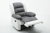 Fauteuil relax "Buckingham" - 85 x 93 x 100 cm - Blanc / Voir les images du produit 3