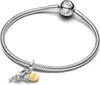 PANDORA Moments Charm-Anhänger Amor, IP Gold, 925er Silber Produktbild-Vorschau 4