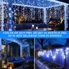 Peviasot 10M 200LEDs Eisregen Lichterkette Kaltweiß, Produktbild-Vorschau 4