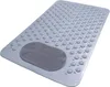 Duschmatte - Grau - 70x36 cm - Rutschfeste Badewannenmatte Produktbild-Vorschau 1
